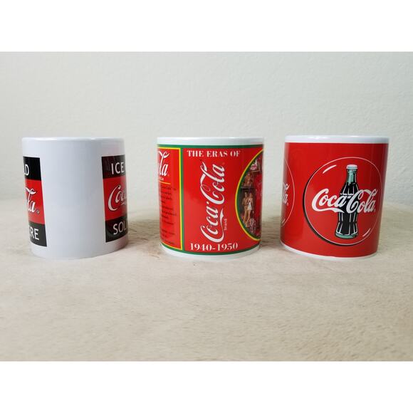 Coca Cola Gibson Coffee Mug Tea Cup 12oz Year 2003 1995 1996 Drinkware 4" x3 - Picture 11 of 12